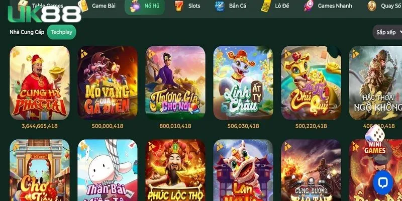 Nổ hũ UK88 là sự lựa chọn hàng đầu dành cho anh em 